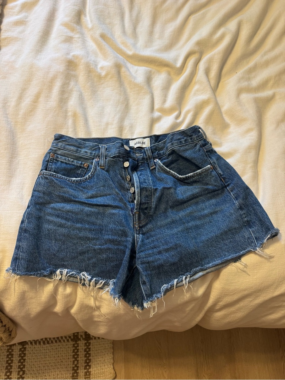 Agolde Parker Long Shorts